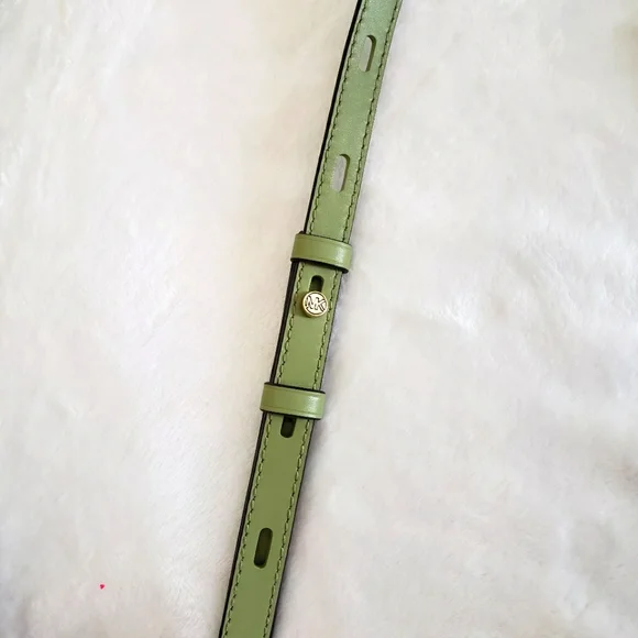 MICHAEL KORS Hamilton Legacy Medium Leather Messenger Bucket Bag - Picture 12 of 16